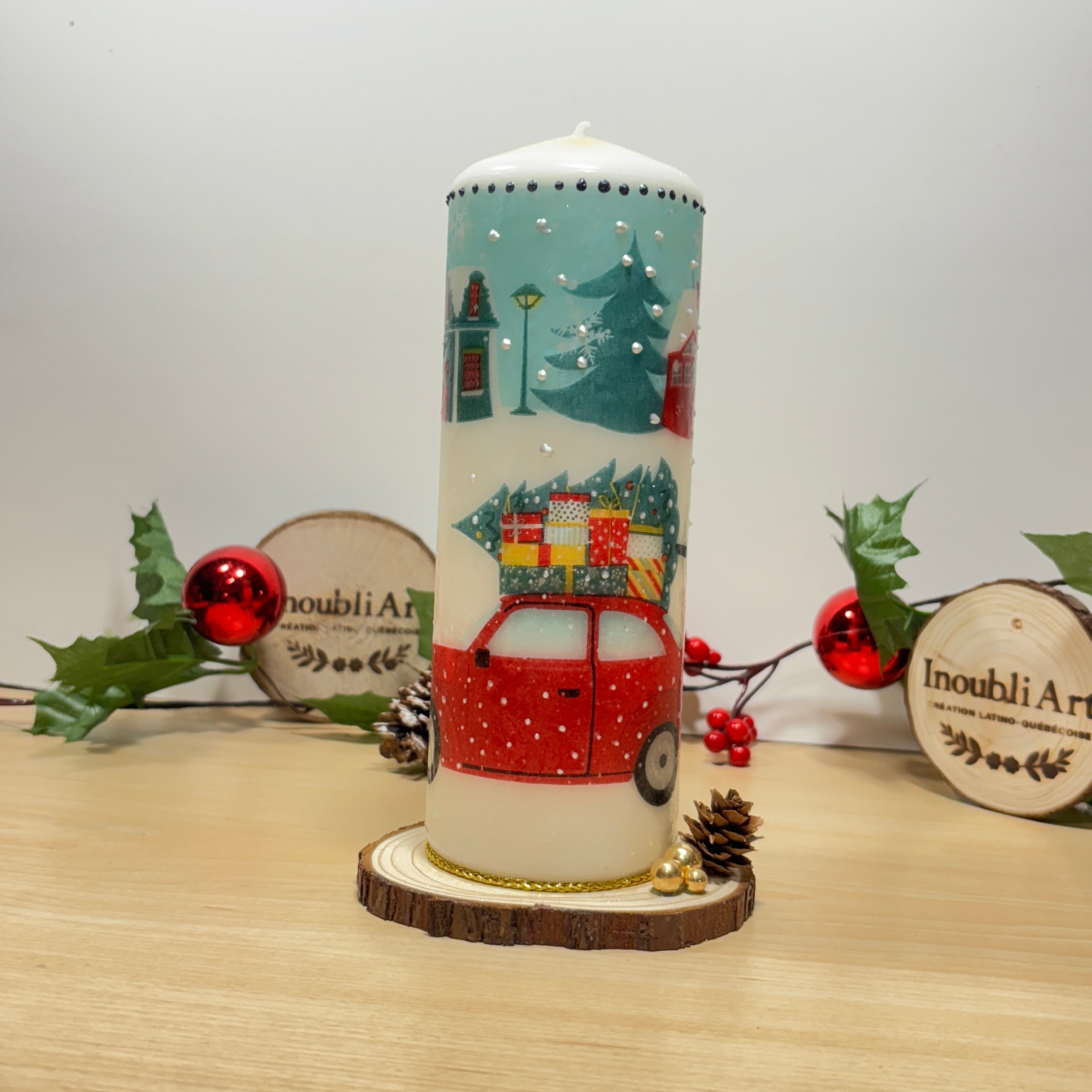 Bougie décorative grande