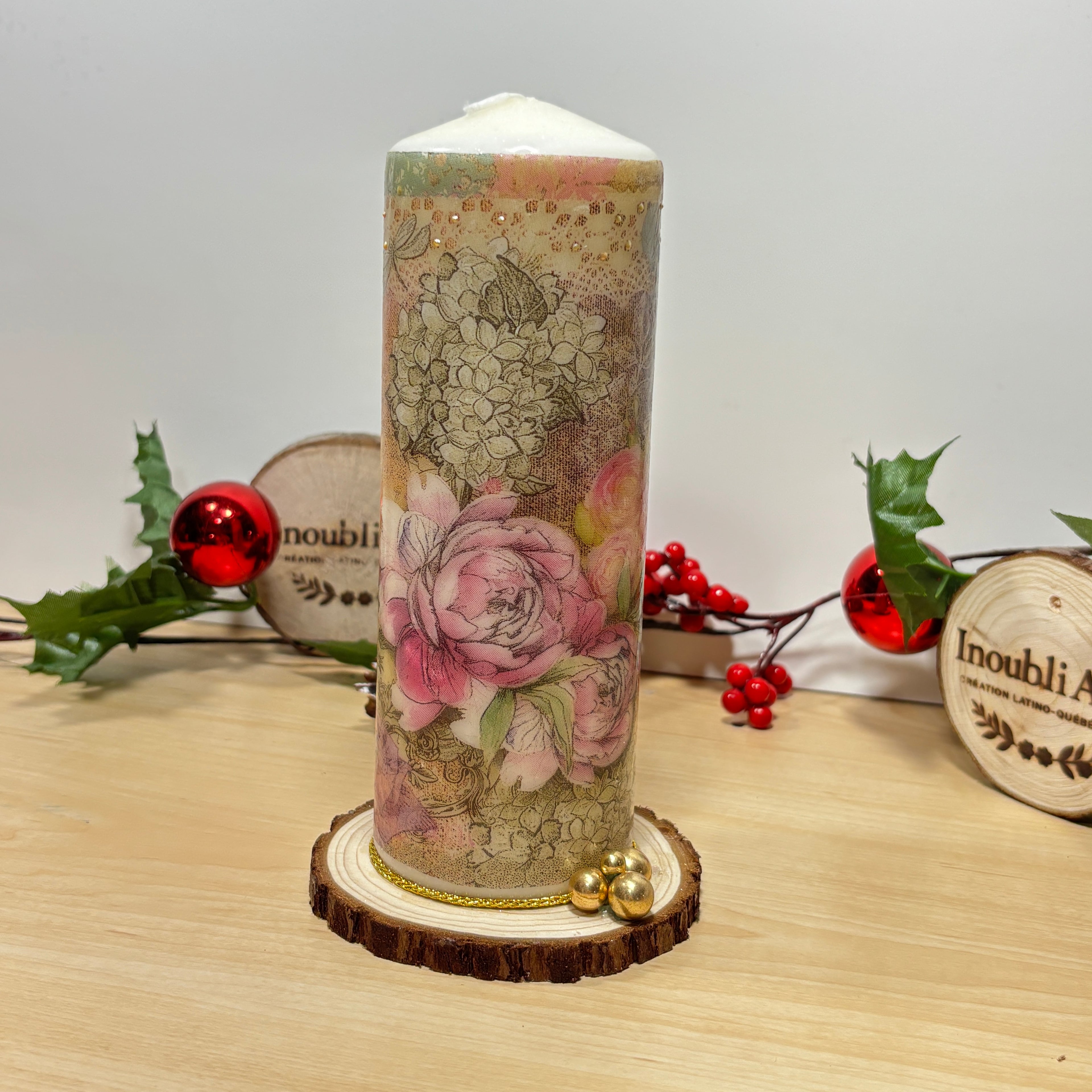 Bougie décorative grande