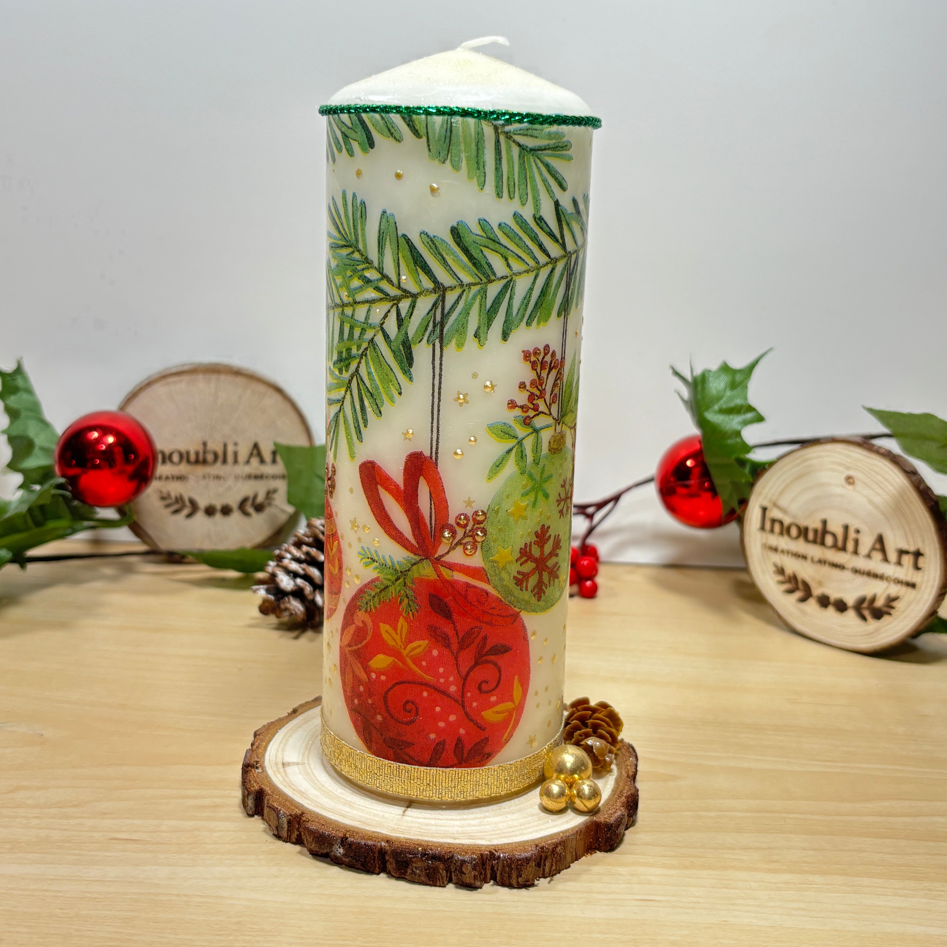 Bougie décorative grande