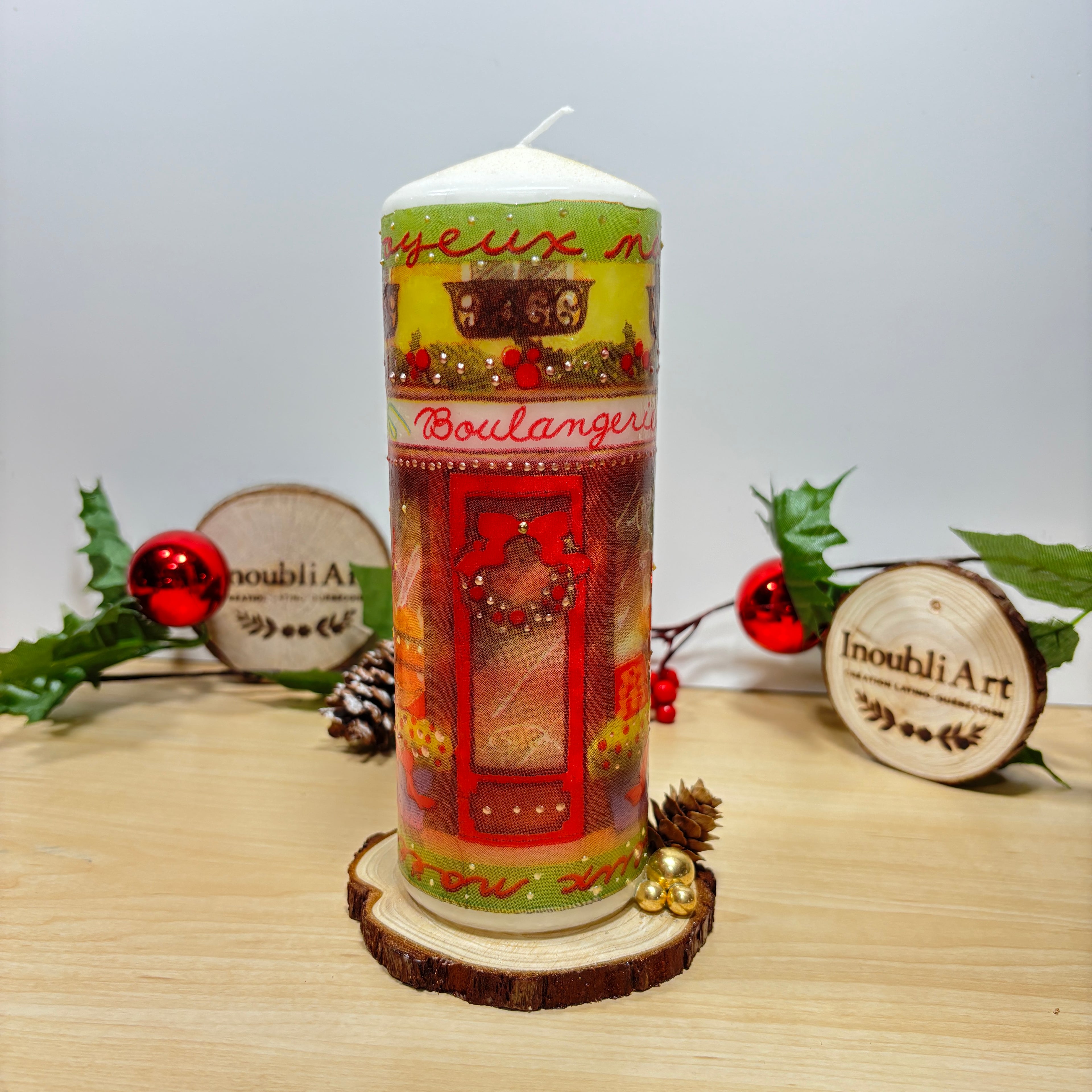 Bougie décorative grande