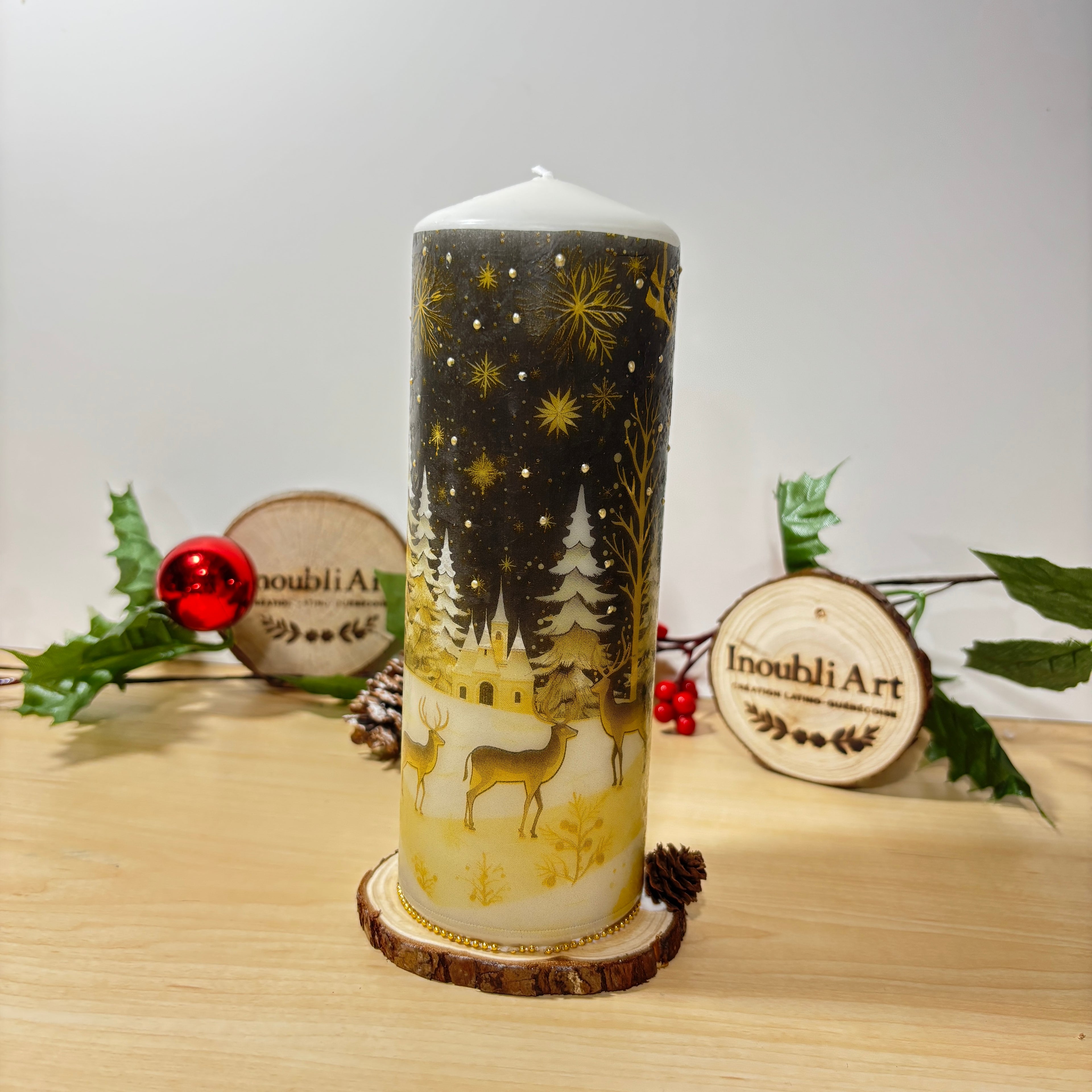 Bougie décorative grande