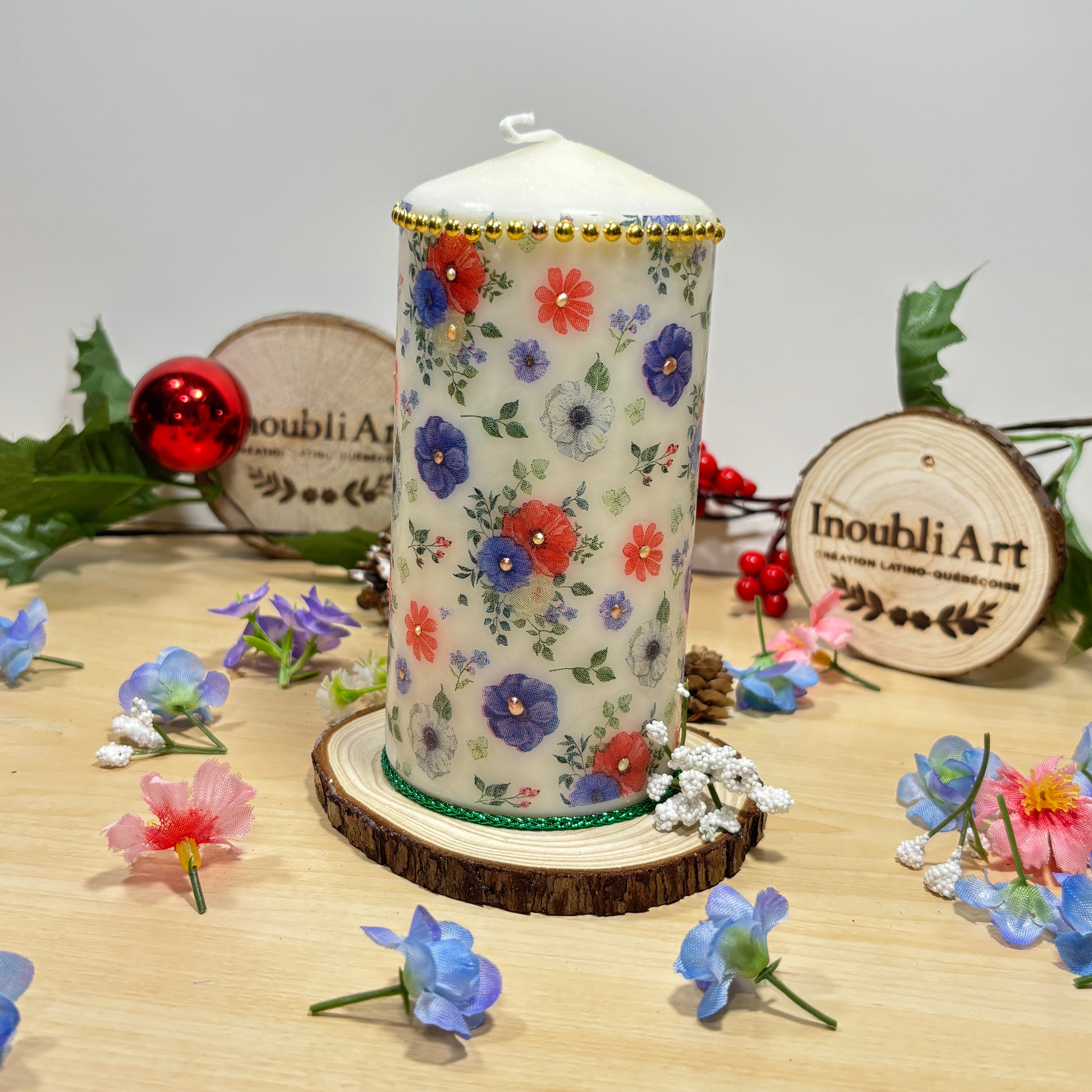 Bougie décorative moyenne