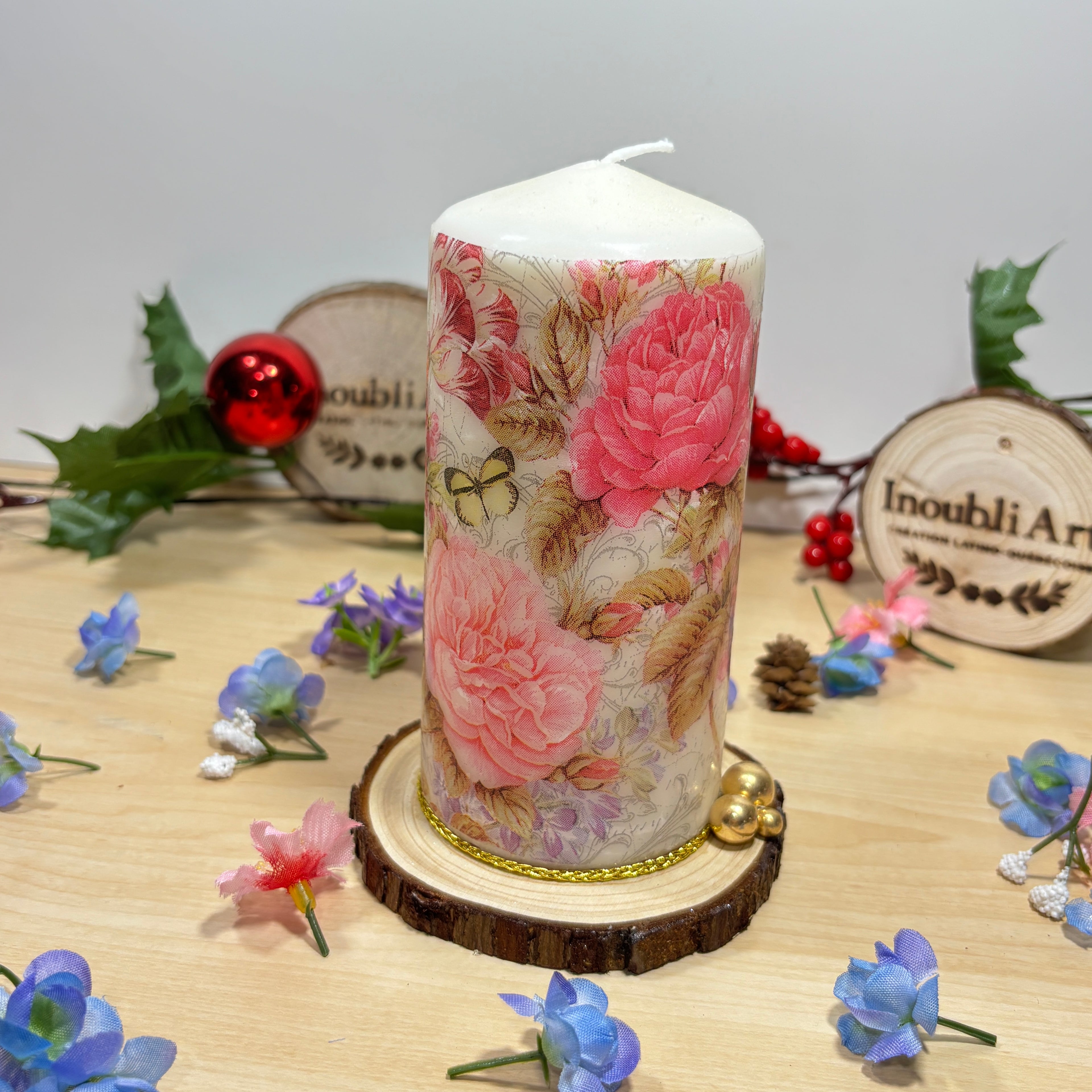 Bougie décorative moyenne