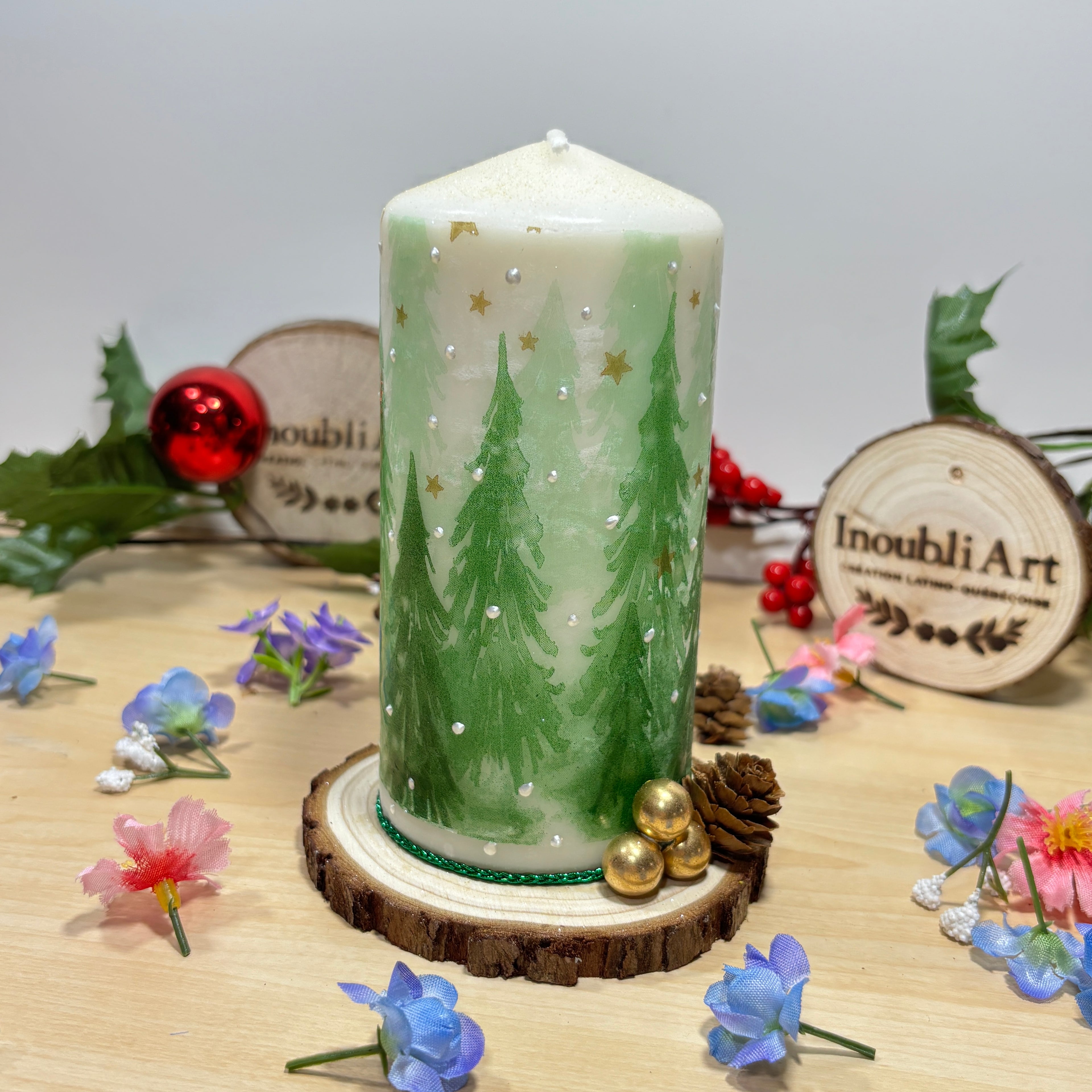 Bougie décorative moyenne