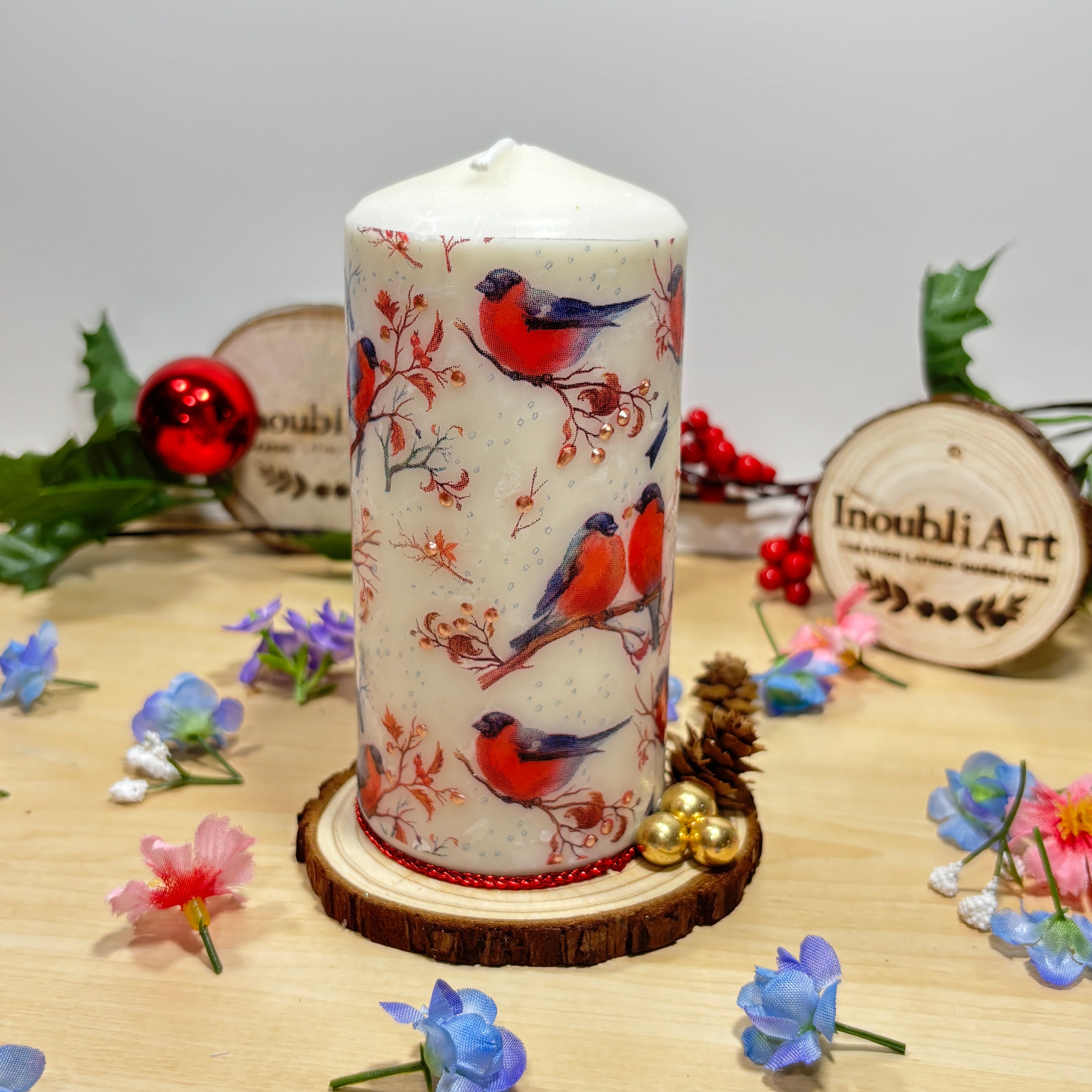 Bougie décorative moyenne