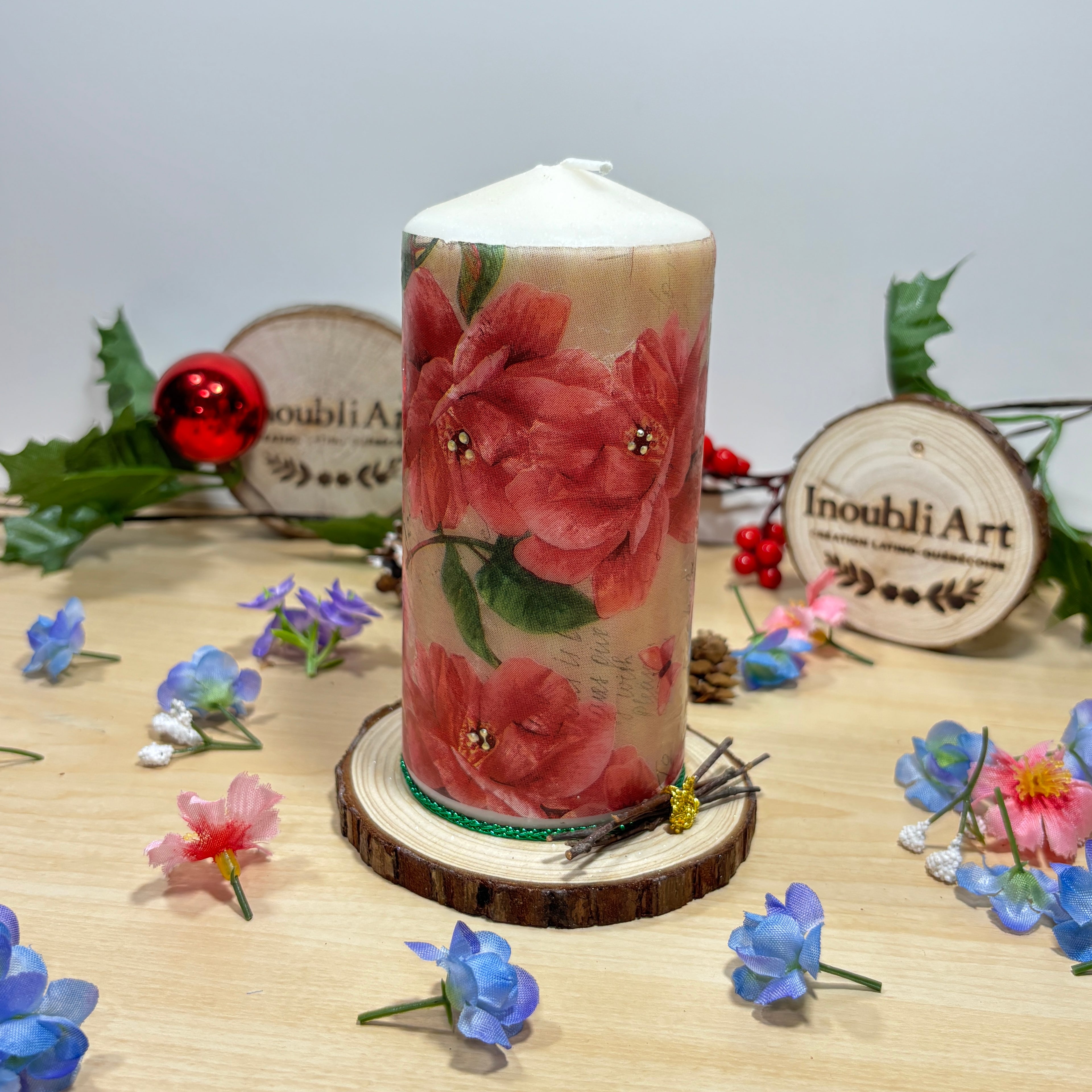 Bougie décorative moyenne