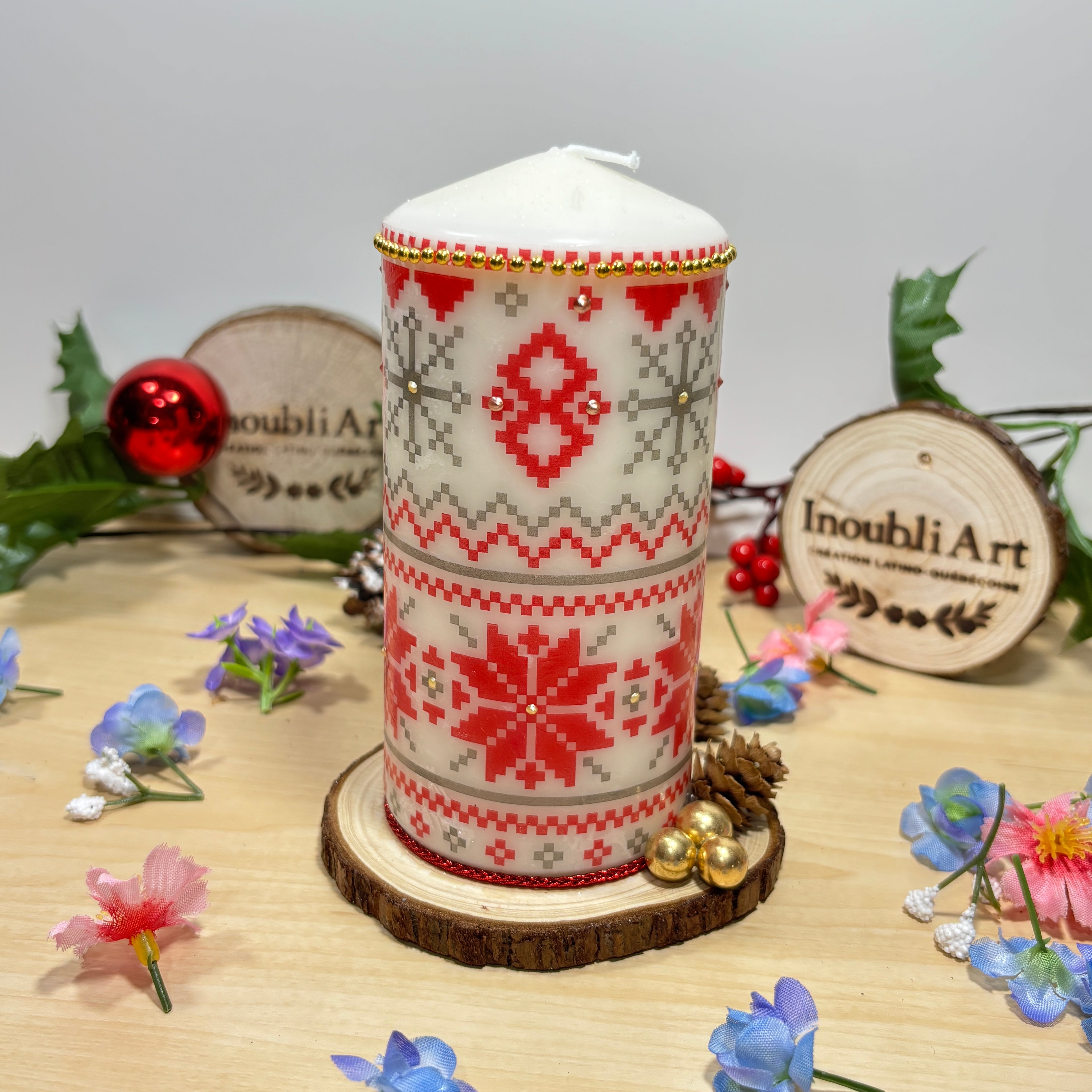 Bougie décorative moyenne