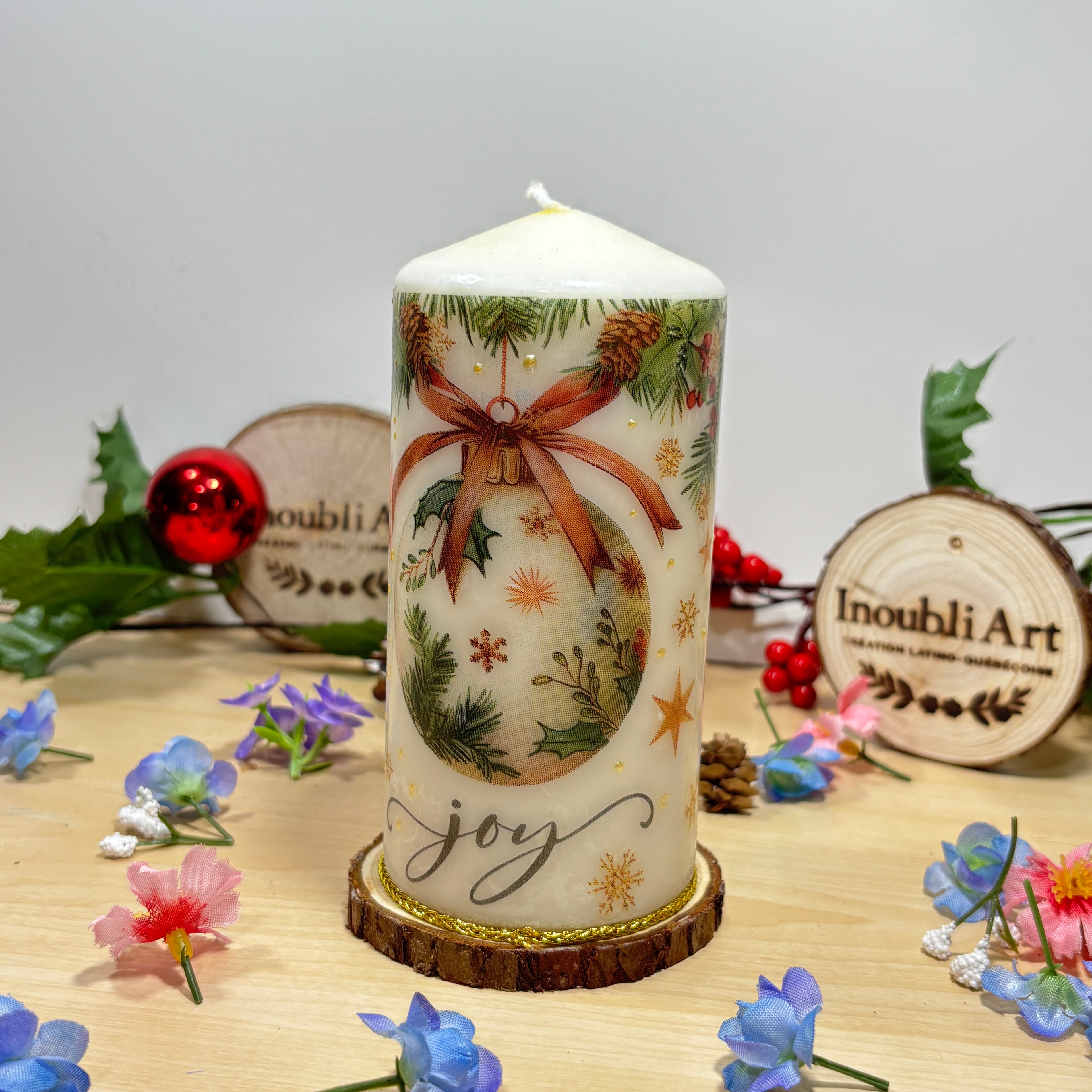 Bougie décorative moyenne