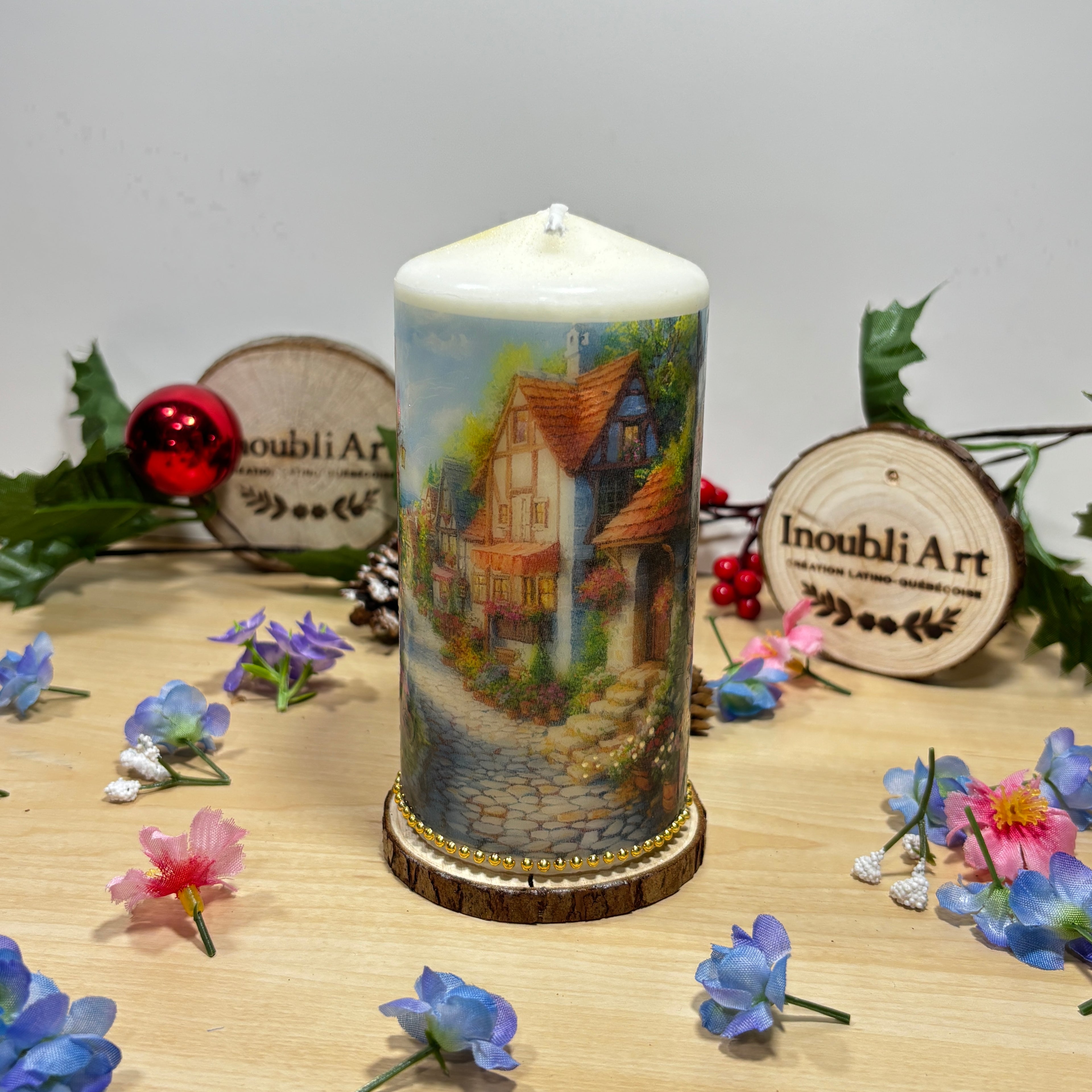 Bougie décorative moyenne