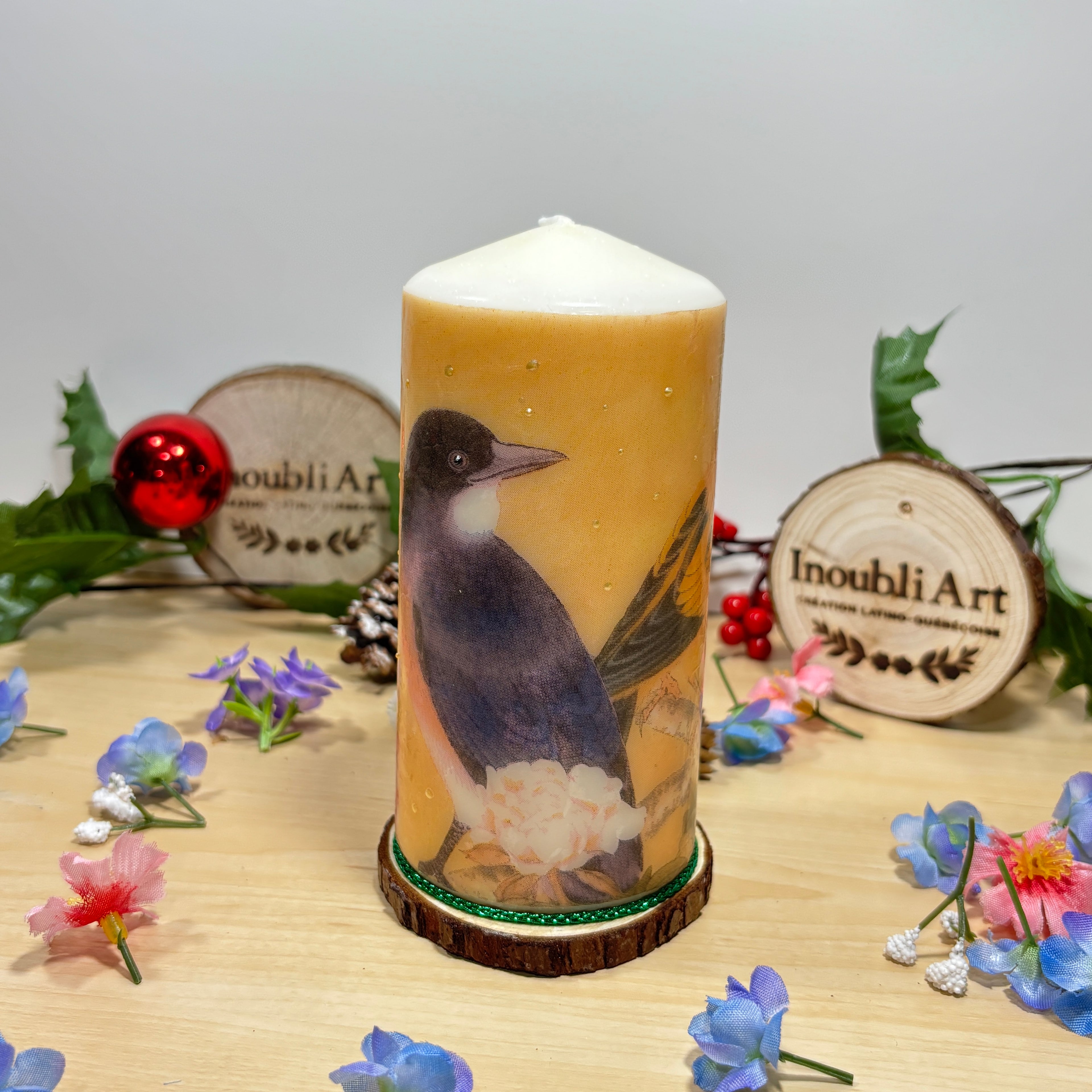 Bougie décorative moyenne